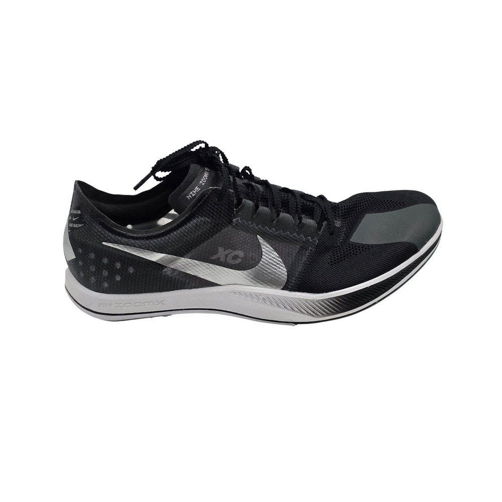 Nike ZoomX Dragonfly XC Men's 12.5 Black Silver Track Spikes Shoes DX7992-001
